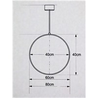 Подвесной светильник шар цветной акрил