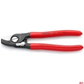 Кабелерез 165 мм, внутренняя пружина, ручки с пластмассовым покрытием, KNIPEX, KN-9521165
