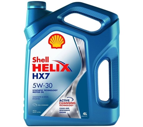 Моторное масло Shell Helix HX7 5W-30 (4л.)