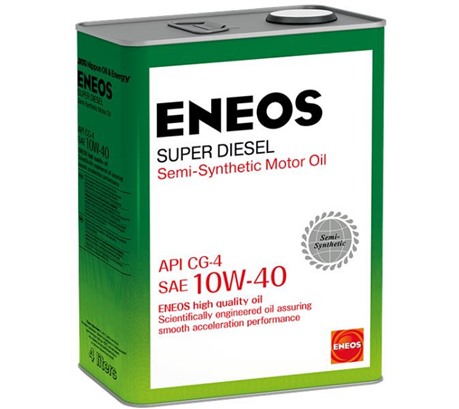 Моторное масло Eneos Super Diesel Semi-Synthetic 10W-40 (4л.)
