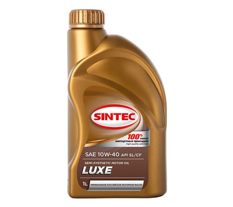Моторное масло Sintec Luxe 10W-40 SL/CF (1л.)