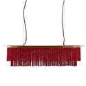 Люстра подвесная бахрома