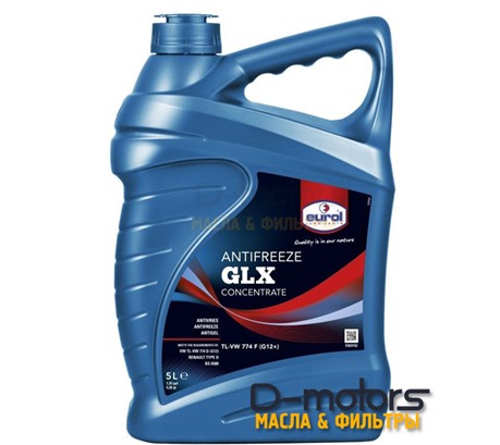 Антифриз готовый красный EUROL COOLANT GLX G12+ (5л)